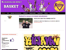 Tablet Screenshot of klanmky.com